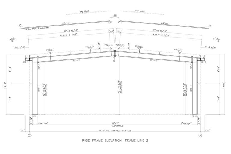 40x40x14 Metal Building for Sale in California | Avail Now!