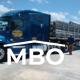 Blue Semi Truck Hauling Steel Building Parts